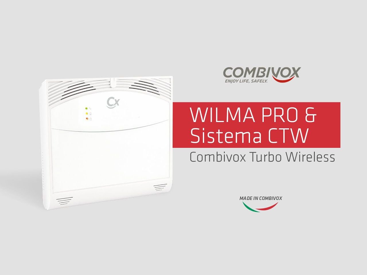 Centrale Antifurto WILMA PRO-3